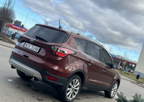 Ford Escape cena 69900 przebieg: 124629, rok produkcji 2018 z Zielona Góra małe 154